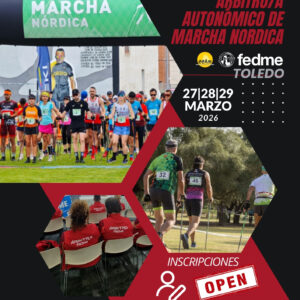 CURSO DE ARBITRO AUTONÓMICO MARCHA NÓRDICA FEDME 2026_FEDERADOS FDMCM