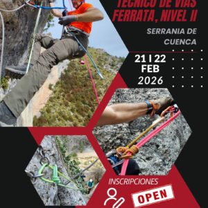 CURSO TÉCNICO DE VIAS FERRATA, NIVEL II