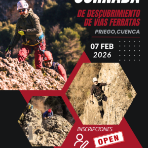 INSCRIPCIÓN JORNADAS DE DESCUBRIMIENTO A LAS VÍAS FERRATAS