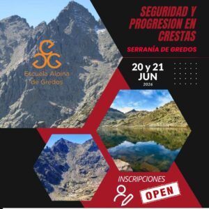 CURSO DE SEGURIDAD Y PROGRESIÓN EN CRESTAS EN LA SIERRA DE GREDOS