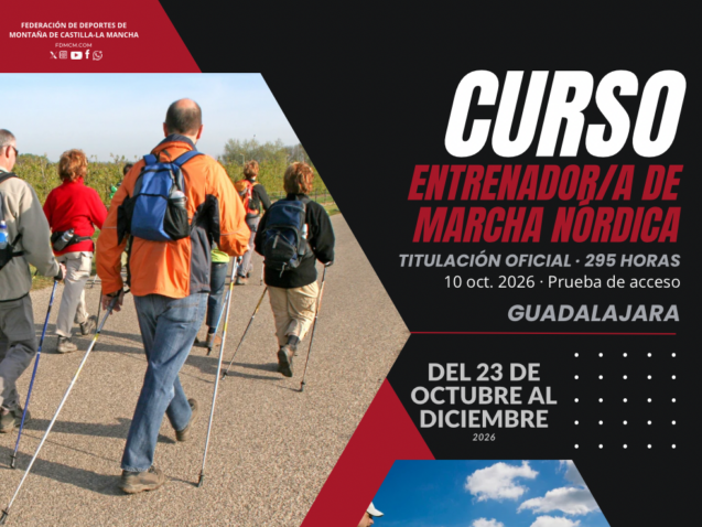 CURSO ENTRENADORAR DE MARCHA NÓRDICA