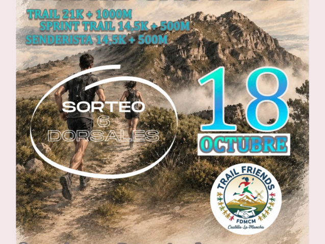 V CIRCULAR DEL ALTO REY, SELLO TRAIL FRIENDS